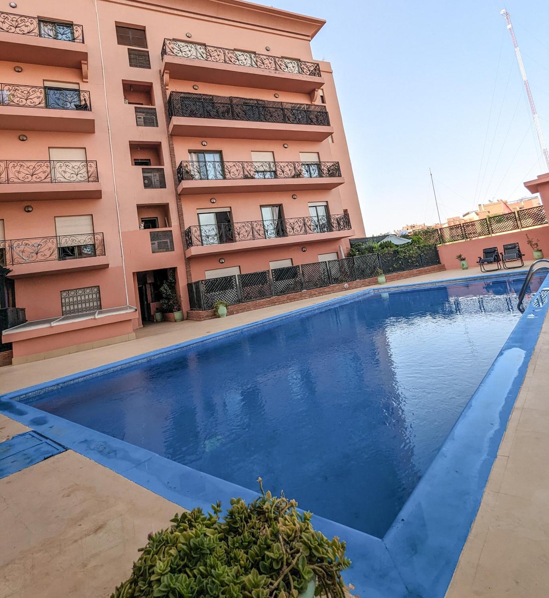 Panoramic View Majorelle Garden With Pool Apartment *
